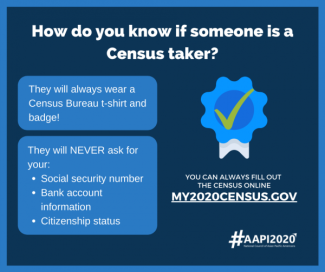 How do you know if someone is a census taker?